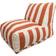 Majestic Home Goods Vertical Stripe Bean Bag