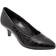 Trotters Kiera W - Black Croco Patent