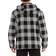Smith Buffalo Sweater Fleece Hooded Jacket - Gray Light/Black