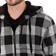 Smith Buffalo Sweater Fleece Hooded Jacket - Gray Light/Black