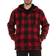 Smith Buffalo Sweater Fleece Hooded Jacket - Red/Black 01