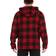 Smith Buffalo Sweater Fleece Hooded Jacket - Red/Black 01