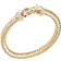 David Yurman Buckle Bracelet - Gold/Ruby/Diamonds