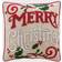 Safavieh Merry Christmas Complete Decoration Pillows Red, Beige (45.72x45.72)