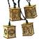 Kurt Adler Wooden Lantern Fairy Light 10