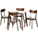 Baxton Studio Reba Dining Set 31.5x31.5" 5