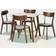 Baxton Studio Reba Dining Set 31.5x31.5" 5