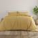 Solid 2-pack Duvet Cover Gold (238.76x187.96cm)