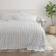 Home Collection Distressed Field Bed Sheet Blue (243.84x205.74)