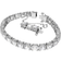 Swarovski Millenia Square Cut Bracelet - Silver/Transparent