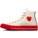 Comme des Garçons x Converse Play Chuck 70 High Top - Pristine/Red/Egret