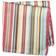 DII Summer Stripe Cloth Napkin Red (50.8x50.8cm)