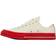 Converse x Comme des Garçons PLAY Chuck 70 Low Top - Pristine/Red/Egret