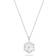 Swarovski Magic Snowflake Pendant Necklace - Silver/Transparent