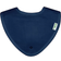 Green Sprouts Muslin Stay-dry Teether Bibs made from Organic Cotton Blue Owl 3 pack