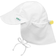 Green Sprouts Flap Sun Protection Hat - White (29831462879292)