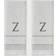 SKL Home Casual Monogram Z Guest Towel White (66.04x40.64cm)