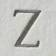 SKL Home Casual Monogram Z Guest Towel White (66.04x40.64cm)
