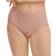 Hanky Panky Cross Dyed Leopard Retro V-Kini - Desert Ros