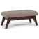 Simpli Home Draper Fabric Settee Bench 39.9x16.9"