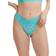 Hanky Panky Cross Dyed Leopard Original Rise Thong - Radiant Turquoise/White