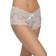 Hanky Panky Luxe Lace Crotchless Brief - Ivory