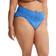 Hanky Panky Plus Size Retro Lace V-Kini - Sea Blue