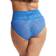 Hanky Panky Plus Size Retro Lace V-Kini - Sea Blue