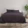 Home Collection Chevron Deep Bed Sheet Purple (259.08x228.6cm)