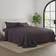 Home Collection Chevron Deep Bed Sheet Purple (259.08x228.6cm)