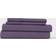 Home Collection Chevron Deep Bed Sheet Purple (259.08x228.6cm)