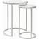 CosmoLiving by Cosmopolitan Amelia Nesting Table 18x18" 2