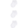 Hudson Basic No Show Socks 12-Pack - White (10754052)