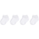 Hudson Basic No Show Socks 12-Pack - White (10754052)
