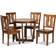 Baxton Studio Elodia Dining Set 35.4" 5