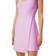 French Connection Whisper Sleeveless Asymmetric Hem Mini Dress - Pink Violet