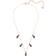 Swarovski Naughty Choker Necklace - Rose Gold/Black/Transparent