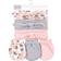 Hudson Cotton Headband and Scratch Mitten Set - Pink Peony (10156170)