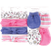 Hudson Cotton Headband and Scratch Mitten Set - Doodle (10117551)