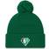 New Era Boston Celtics 2021 NBA Tip-Off Team Color Pom Cuffed Knit Cap - Green