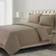 Azores Home Solid Duvet Cover Brown (243.84x233.68cm)