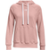 Under Armour Women's Rival Fleece HB Hoodie - Retro Pink/White