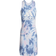 adidas Training Curved Hem Tank Dress - White
