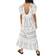 Free People Jamie Embroidered Cotton Maxi Dress - Black/White