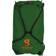 Gecko Drawstring Waterproof Backpack - Hunter Green/Orange