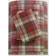 Woolrich Tasha Bed Sheet Red (264.16x233.68cm)