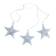 Northlight Cascading Snowfall Star String Light 1 Lamps 3pcs
