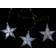 Northlight Cascading Snowfall Star String Light 1 Lamps 3pcs