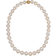 Anine Bing Classic Pearl Choker Necklace - Gold/Pearls