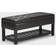 Simpli Home Cosmopolitan Leather Storage Bench 110.5x48cm